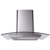 Univa U900SCG Curved Glass Chimney Cookerhood Photo