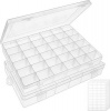 Maisonware Masisonware 36 Grid Plastic Jewellery Stationary Crafts Organiser Photo