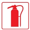 Tower Fire Extinguisher Sign Photo