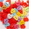 Dala Heart Craft Buttons Photo