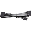 Corsair CP-8920191 Internal 0.75m Black White power cable Photo