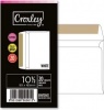 Croxley 10 1/2 Linen Faced Gummed Envelopes - Banded Packs of 20 Photo