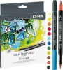 Lyra Aqua Brush Duo Double Brush Fine Arts Felt-Tip Pens Photo