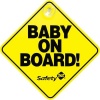 Safety First Baby On Board Sign Photo