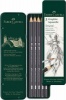 Faber Castell Faber-castell Graphite Aquarelle Tin Of 5 Wat. Sol. Pen. Photo