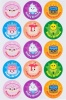 Tower Birthday Cakes Sticker Badges - 105 Stickers Photo