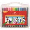 Faber Castell Faber-castell Jumbo Fibre Tip Colouring Pens Set Of 12" Carry Case Photo