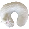 Snuggletime Plush Character Snuggle Pillow - White Sheep with Pink Bow Photo