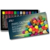 Mungyo Oil Pastels - 6 Metallic and 6 Flourescent Photo