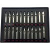 Ashcom 22 piecesS Stainless Steel Tattoo Nozzle Tips Photo