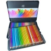 Nyoni Set of 48 Oil Based Colour Pencils in a Metal Box Photo