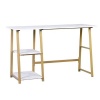 Basics Home McGhee Marble Desk Photo