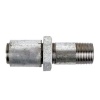 Galvanised Long Screw Nipple Bulk Pack of 2 Photo