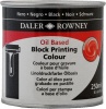 Daler Rowney DR. Oil Block Printing Colour - Black - Oil-Based Photo