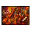 Fancy Artwork Canvas Wall Art :Harmonic Fusion By Chromatic Expressions Vibrant - Photo