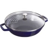 Staub Specialties Cast Iron Wok with Glass Lid Photo