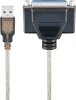 Goobay USB A - 25-pin D-Sub 1.5m printer cable Photo