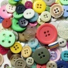 Dala Acrylic Craft Buttons Photo